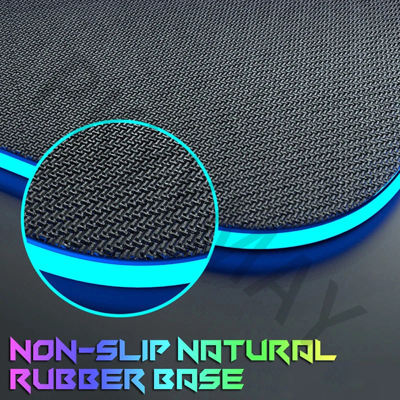 Mousepads Design RGB Mousepad Large Gaming Desk Mat Luminous Mouse Pad Big LED Mouse Mat Desk Pad Backlit Keyboard Mats